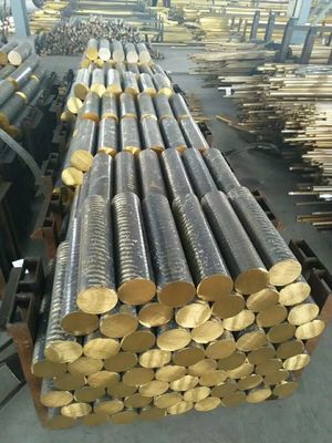 CuZn37 CuZn40 Copper Rod 7mm Brass Rod Oiled Brush