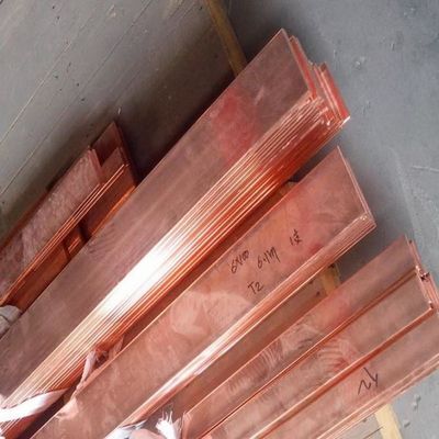 C10100 C10200 Copper Row Polished Copper Flat Busbar