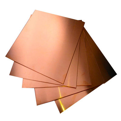 C12000 C12200 AISI Red Pure Copper Plate Sheet