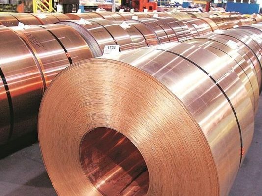 Beryllium Copper Strip Roll C23000P H62 C2801P C36500